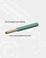 Narva 5813-30GN Green Single Core Cable 3mm (30m roll)