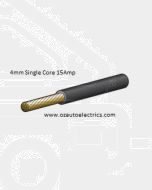 Narva 5814-4BK Black Single Core Cable 4mm (4m Roll)