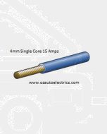 Narva 5814-4BE Blue Single Core Cable 4mm (4m Roll)