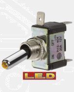 Narva 60286BL Off/On Toggle Switch with Blue L.E.D