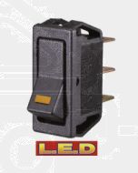 Narva 62000BL On/Off Rocker Switch with Amber LED