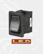 Narva 62061BL Off/On Micro Rocker Switch with Red L.E.D