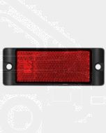 LED Autolamps 7035RB Red Reflex Reflector with Mounting Bracket (Box of 100)