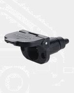 Narva 82023BL 6 Pin Small Round Plastic Trailer Socket