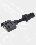 Narva 82225BL 7 Pin Flat Socket on Car to 7 Pin Small Round Plug on Trailer