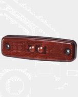 Narva 92010 10-30 Volt L.E.D Rear End Outline Marker Lamp (Red) and 0.5m Cable