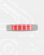 Hella MiniThinLED Interior Lamp - Red, 12V DC