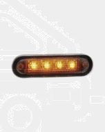 Narva 90820BL 10-30 Volt L.E.D Front End Outline Marker Lamp (Amber) with 0.5m Cable (Blister Pack)