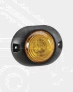 Narva 93130 9-33 Volt L.E.D Side Marker or Front End Outline Marker Lamp (Amber) with Black Base and 0.5m Cable