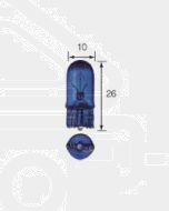 Narva 17190BL2 Premium Wedge Globe 12V 5W Amber T-10mm W2.1 x 9.5d Ultra Blue Blister (2)