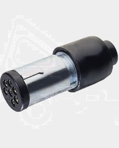 Britax 7 Pin Small Round Metal Trailer Plug