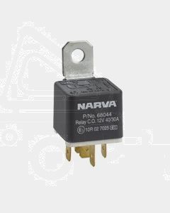 Narva 68044BL 12V 40/30Amp 5 Pin Change-Over Relay Resistor Protection