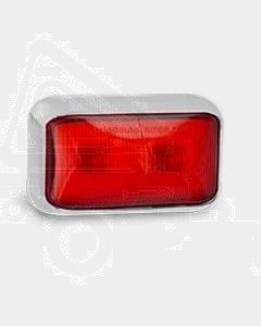 LED Autolamps 58CRM3 Rear End Outline Marker Lamp with Chrome Bracket (3m Cable, Bulk Poly Bag)