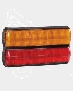 Narva 10-30 Volt L.E.D Slimline Rear Direction Indicator and Stop/Tail Lamp with 0.5m Hard-Wired Cable and Twin Black Base - Bulk Pack of 4 ( 93820/4)