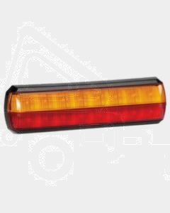 Narva 93812BL 10-30 Volt L.E.D Slimline Rear Stop / Tail and Direction Indicator Lamp with 0.5m Hard-Wired Cable and Black Base (Blister Pack)