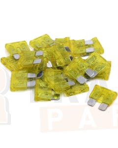 Ionnic BF20/100 ATC/ATO Blade Fuse 20A - Yellow (Pack of 100)