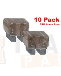 Ionnic BF7.5/10 ATC/ATO Blade Fuse 7.5A - Brown (Pack of 10)