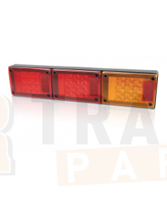 Hella 2430DTCS Jumbo-S LED Triple Module with DT Connector Stop/Rear Position/Indicator Lamp