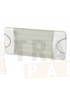 Hella 2JA980629501 DuraLED Combi-S White 50 LED Lamp - Wide Spread (White Lens)