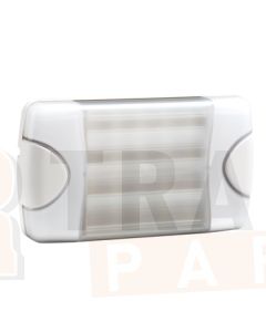 Hella DuraLed Plus Universal High Efficacy 20 LED Spread Beam Lamp - White Housing (98060801)