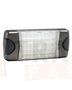 Hella DuraLed Universal High Efficacy 50 LED Wide Spread Beam Lamp - Charcoal Housing (98060403)