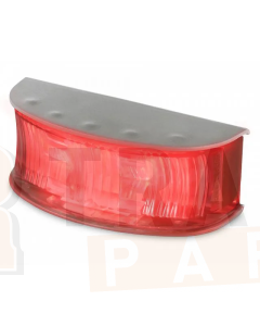 Hella 2311 DuraLED Rear Position/End Outline Lamp - Matt finish Stainless Steel Housing