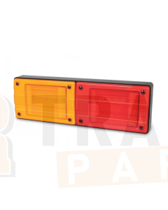 Hella 2426-H Designline LED Double Module Stop/Rear Position/Rear Direction Indicator Lamp - Horizontal Mount