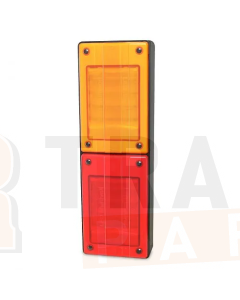 Hella 2426-V Designline LED Double Module Stop/Rear Position/Rear Direction Indicator Lamp - Vertical Mount