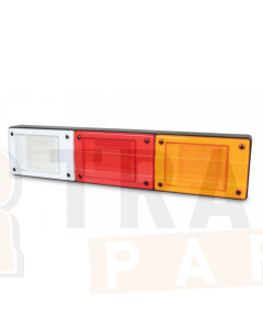 Hella 2428-H Designline LED Triple Module Stop/Rear Position/Rear Direction Indicator/Reversing Lamp - Horizontal Mount