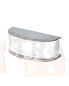 Hella LED Front End Outline Marker Lamp White 12/24V Polished Hsng