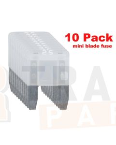 Ionnic MF25/10 ATM Mini Blade Fuse 25A - Clear (Pk of 10)