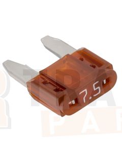 Ionnic MF7.5/100 ATM Mini Blade Fuse 7.5A - Brown(Pack of 100)