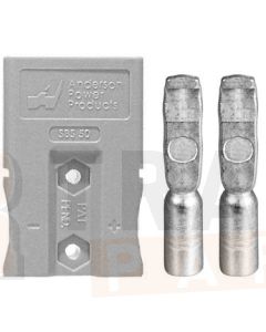 Anderson SBS50GRA Touch Safe 2 Pole Connector (Gray)