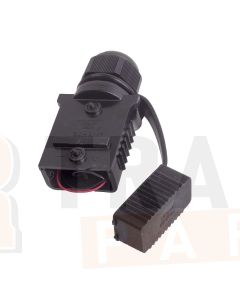 Trailer Vision TV328993-50 50A Anderson Plug Cover with Locking Device and UV Insulated Protection
