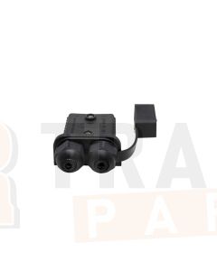 Trailer Vision TVN349380-175 Black 175 Amp Anderson Connector Cover Housing with LED