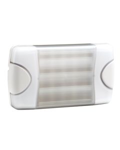 Hella DuraLed Plus Universal High Efficacy 20 LED Spread Beam Lamp - White Housing (98060801)