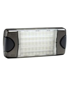 Hella DuraLed Universal High Efficacy 50 LED Wide Spread Beam Lamp - Charcoal Housing (98060403)