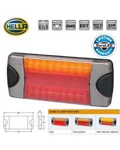 Hella 2377BULK Box of 12 DuraLED Combination Lamp