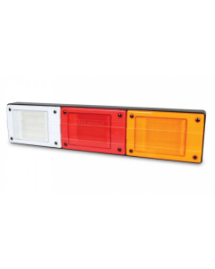 Hella 2428-H Designline LED Triple Module Stop/Rear Position/Rear Direction Indicator/Reversing Lamp - Horizontal Mount