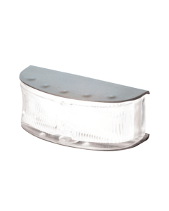 Hella LED Front End Outline Marker Lamp White 12/24V Polished Hsng