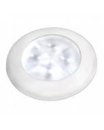 Hella Round LED Courtesy Lamp - Warm White, Hi-Intensity, 12V DC (98050071)