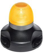 Hella 360 Nylon MultiFLASH Signal LED - Amber Illuminated (98091160)