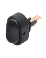 Hella 4475 Compact On-On Changeover Rocker Switch - Black