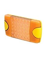 Hella Mining HM95903710 DuraLed M-Series High Intensity Warning Beacon - Narrow Beam Bare Wire, Amber