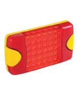 Hella Mining HM95903700D DuraLed M-Series High Intensity Warning Beacon - Narrow Beam DT Plug, Red