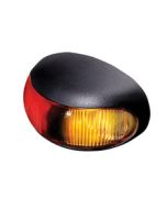 Hella 2053OEBULK DuraLed Side Marker - Red / Amber Illuminated (Pack of 24)
