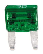 Hella 8777MINI 30A Mini Blade Fuses Green (Pack of 10)