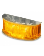 Hella LED Front End Outline Marker Lamp Amber 12/24V Matt Finish