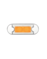 Hella 98085525 DuraLED Flush Mount Courtesy Lamp - Low Profile (Amber Light)